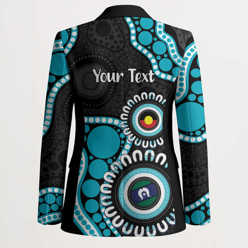 Port Adelaide NAIDOC 2026 Personalised Blazer 50 Years of Deadly Aboriginal Art