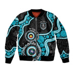Port Adelaide NAIDOC 2026 Personalised Bomber Jacket 50 Years of Deadly Aboriginal Art