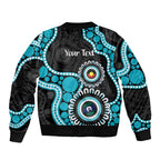 Port Adelaide NAIDOC 2026 Personalised Bomber Jacket 50 Years of Deadly Aboriginal Art