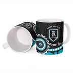 Port Adelaide NAIDOC 2026 Personalised Ceramic Mug 50 Years of Deadly Aboriginal Art