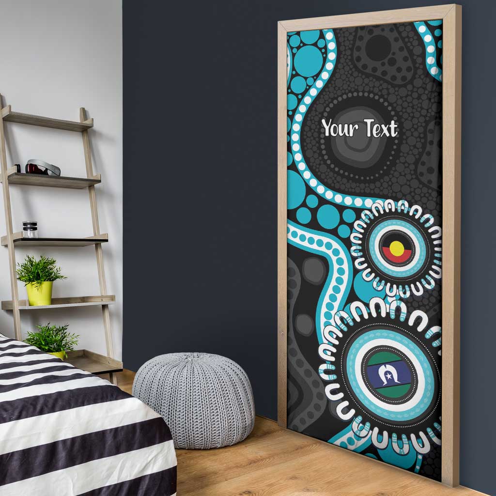 Port Adelaide NAIDOC 2026 Personalised Door Cover 50 Years of Deadly Aboriginal Art