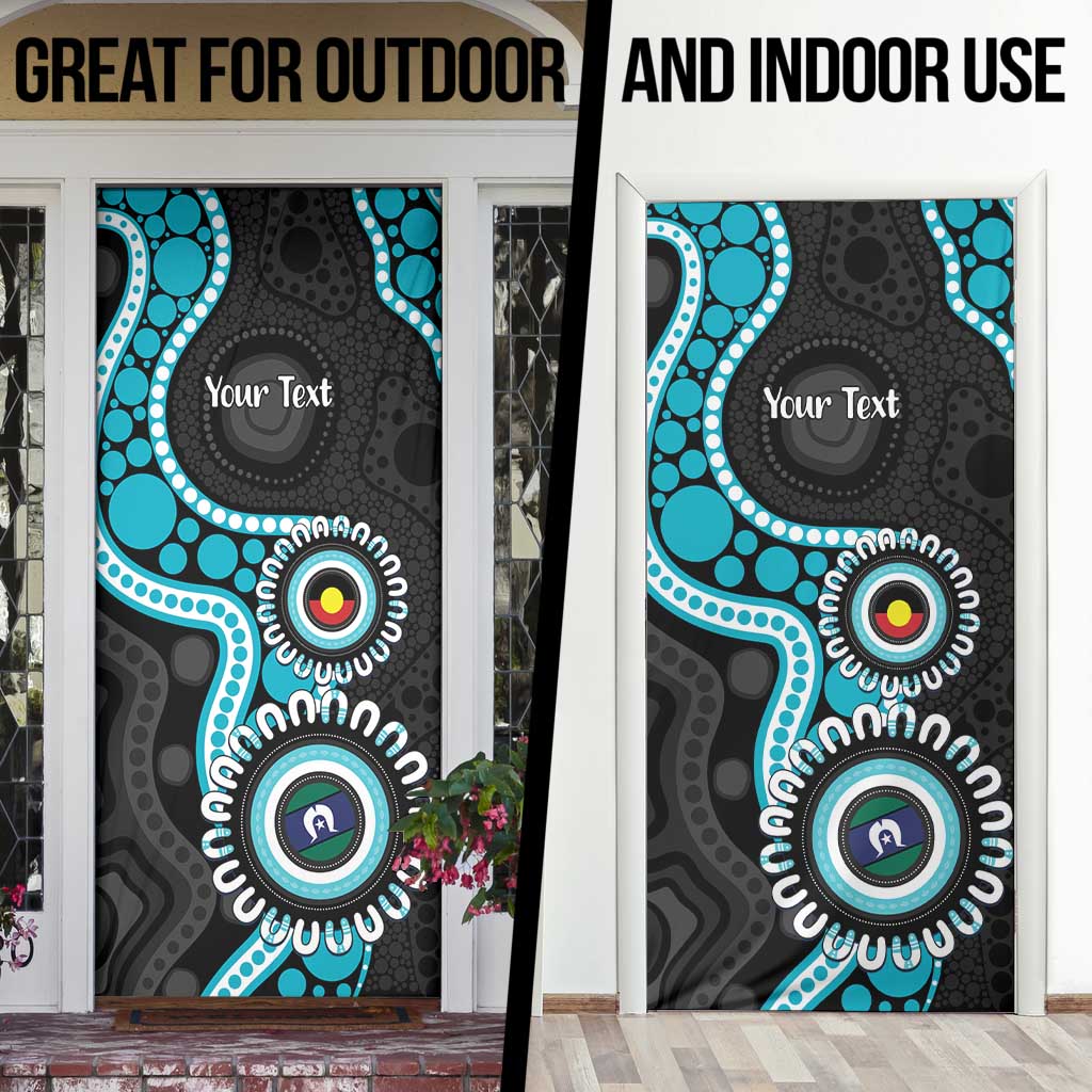 Port Adelaide NAIDOC 2026 Personalised Door Cover 50 Years of Deadly Aboriginal Art