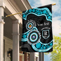 Port Adelaide NAIDOC 2026 Personalised Garden Flag 50 Years of Deadly Aboriginal Art