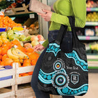 Port Adelaide NAIDOC 2026 Personalised Grocery Bag 50 Years of Deadly Aboriginal Art