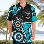 Port Adelaide NAIDOC 2026 Personalised Hawaiian Shirt 50 Years of Deadly Aboriginal Art