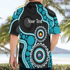 Port Adelaide NAIDOC 2026 Personalised Hawaiian Shirt 50 Years of Deadly Aboriginal Art