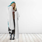 Port Adelaide NAIDOC 2026 Personalised Hooded Blanket 50 Years of Deadly Aboriginal Art