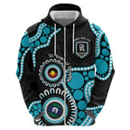 Port Adelaide NAIDOC 2026 Personalised Hoodie 50 Years of Deadly Aboriginal Art