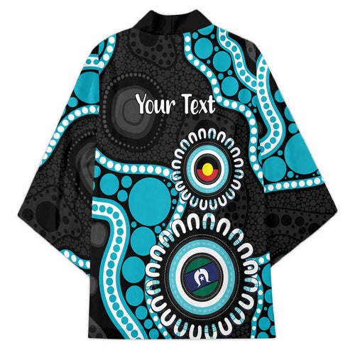 Port Adelaide NAIDOC 2026 Personalised Kimono 50 Years of Deadly Aboriginal Art