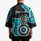 Port Adelaide NAIDOC 2026 Personalised Kimono 50 Years of Deadly Aboriginal Art