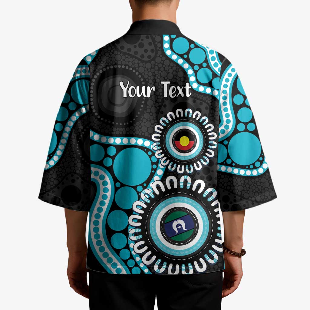 Port Adelaide NAIDOC 2026 Personalised Kimono 50 Years of Deadly Aboriginal Art