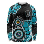 Port Adelaide NAIDOC 2026 Personalised Long Sleeve Shirt 50 Years of Deadly Aboriginal Art