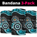 Port Adelaide NAIDOC 2026 Personalised Neck Gaiter 50 Years of Deadly Aboriginal Art