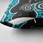 Port Adelaide NAIDOC 2026 Personalised Pillow Cover 50 Years of Deadly Aboriginal Art