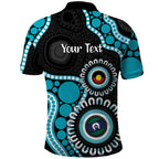 Port Adelaide NAIDOC 2026 Personalised Polo Shirt 50 Years of Deadly Aboriginal Art