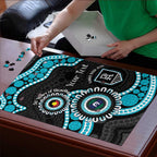 Port Adelaide NAIDOC 2026 Personalised Puzzle 50 Years of Deadly Aboriginal Art