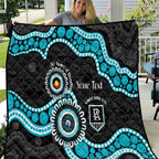 Port Adelaide NAIDOC 2026 Personalised Quilt 50 Years of Deadly Aboriginal Art