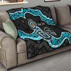 Port Adelaide NAIDOC 2026 Personalised Quilt 50 Years of Deadly Aboriginal Art