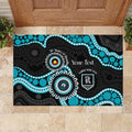 Port Adelaide NAIDOC 2026 Personalised Rubber Doormat 50 Years of Deadly Aboriginal Art