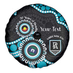 Port Adelaide NAIDOC 2026 Personalised Spare Tire Cover 50 Years of Deadly Aboriginal Art
