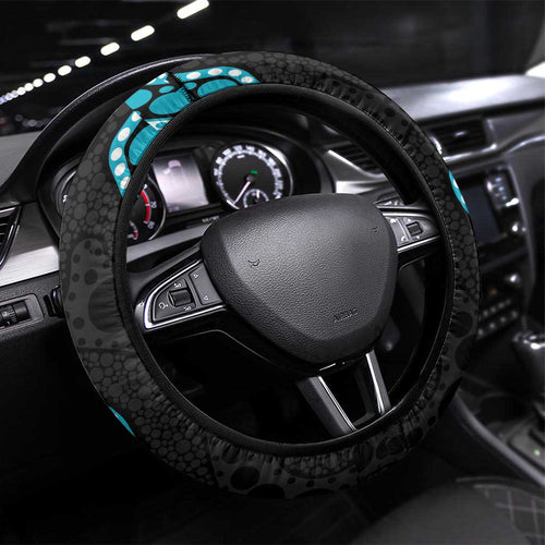 Port Adelaide NAIDOC 2026 Steering Wheel Cover 50 Years of Deadly Aboriginal Art
