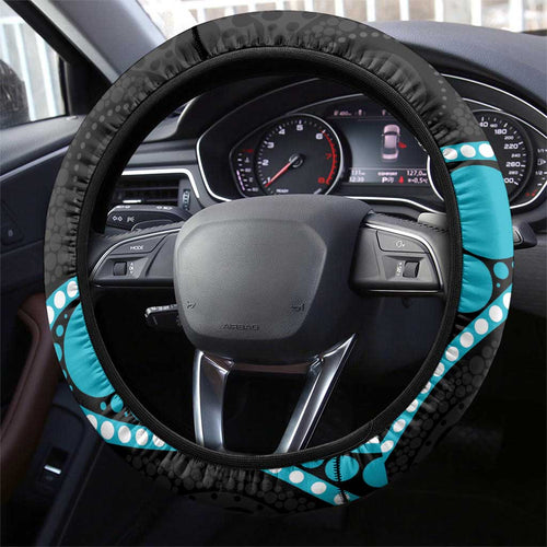 Port Adelaide NAIDOC 2026 Steering Wheel Cover 50 Years of Deadly Aboriginal Art