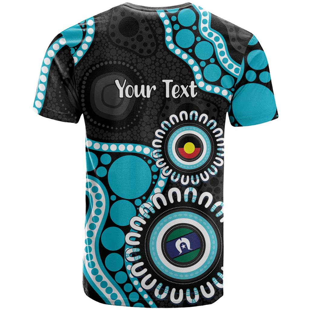 Port Adelaide NAIDOC 2026 Personalised T Shirt 50 Years of Deadly Aboriginal Art