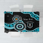 Port Adelaide NAIDOC 2026 Personalised Tablecloth 50 Years of Deadly Aboriginal Art