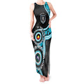 Port Adelaide NAIDOC 2026 Personalised Tank Maxi Dress 50 Years of Deadly Aboriginal Art