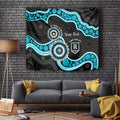 Port Adelaide NAIDOC 2026 Personalised Tapestry 50 Years of Deadly Aboriginal Art
