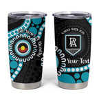 Port Adelaide NAIDOC 2026 Personalised Tumbler Cup 50 Years of Deadly Aboriginal Art