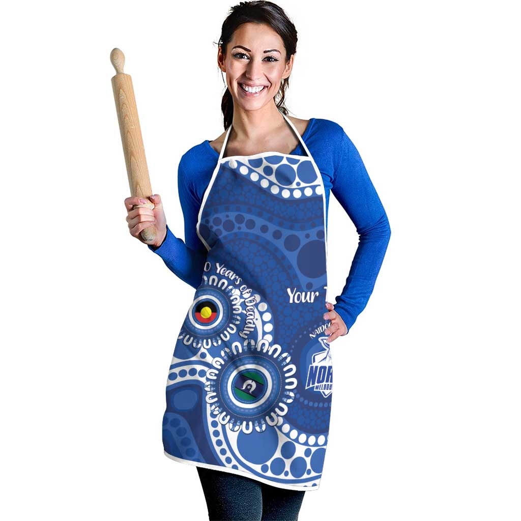 Kangaroos NAIDOC 2026 Personalised Apron 50 Years of Deadly Aboriginal Art