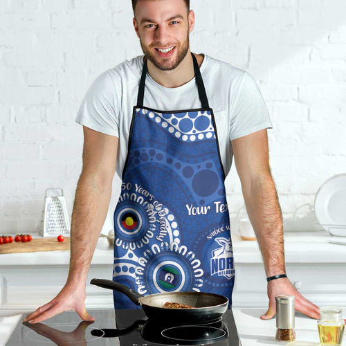 Kangaroos NAIDOC 2026 Personalised Apron 50 Years of Deadly Aboriginal Art