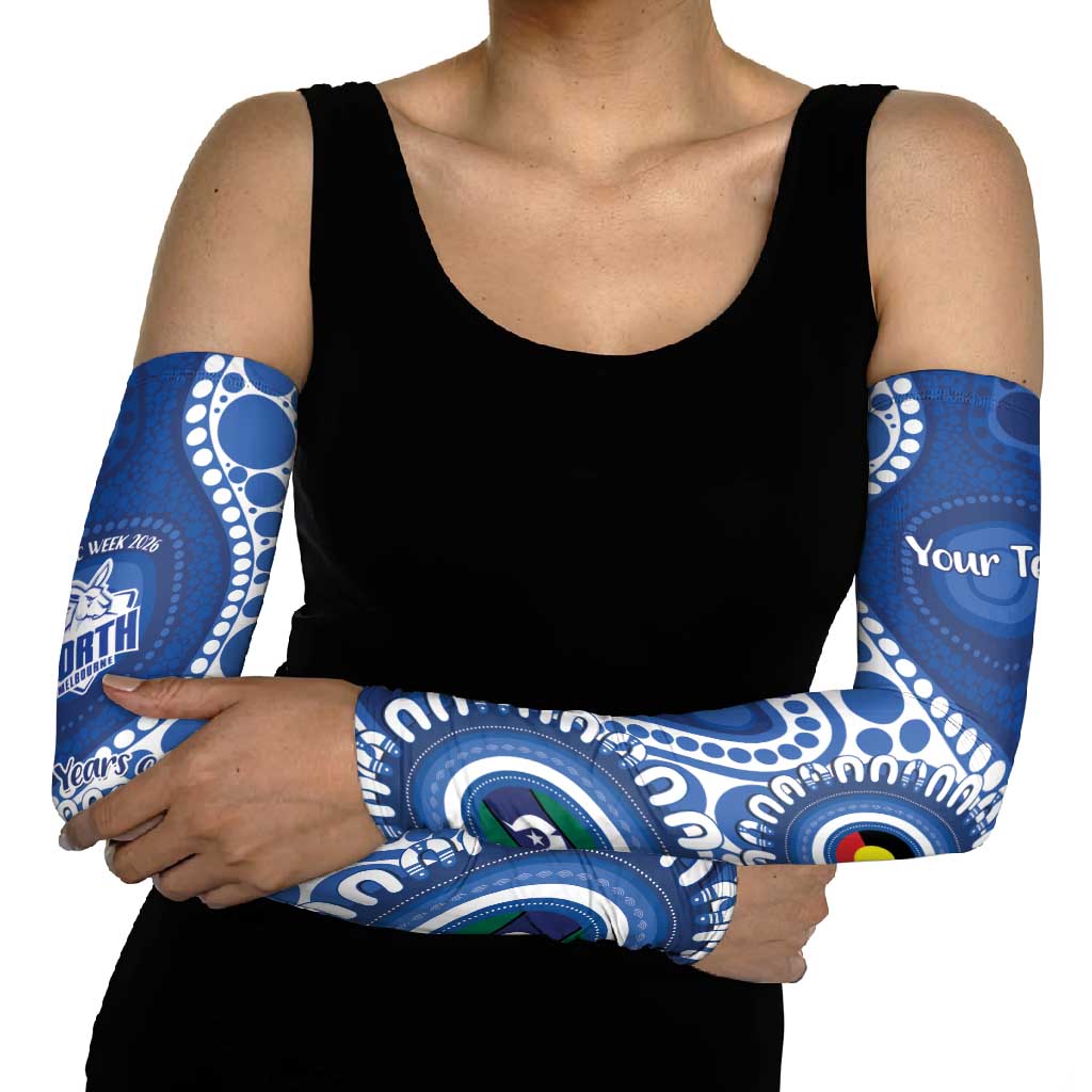 Kangaroos NAIDOC 2026 Personalised Arm Sleeves 50 Years of Deadly Aboriginal Art