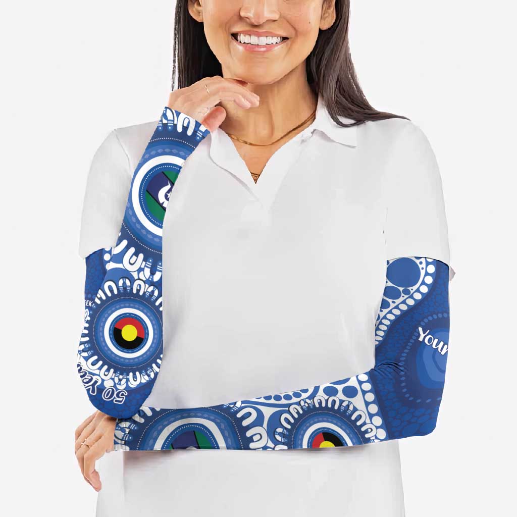 Kangaroos NAIDOC 2026 Personalised Arm Sleeves 50 Years of Deadly Aboriginal Art