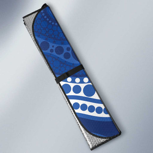 Kangaroos NAIDOC 2026 Personalised Auto Sun Shade 50 Years of Deadly Aboriginal Art