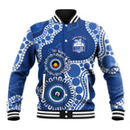 Kangaroos NAIDOC 2026 Personalised Baseball Jacket 50 Years of Deadly Aboriginal Art
