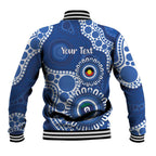 Kangaroos NAIDOC 2026 Personalised Baseball Jacket 50 Years of Deadly Aboriginal Art