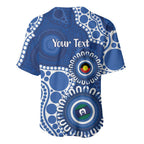 Kangaroos NAIDOC 2026 Personalised Baseball Jersey 50 Years of Deadly Aboriginal Art