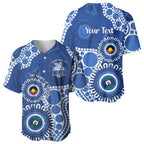 Kangaroos NAIDOC 2026 Personalised Baseball Jersey 50 Years of Deadly Aboriginal Art