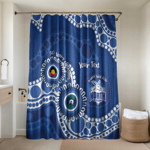 Kangaroos NAIDOC 2026 Personalised Bathroom Set 50 Years of Deadly Aboriginal Art