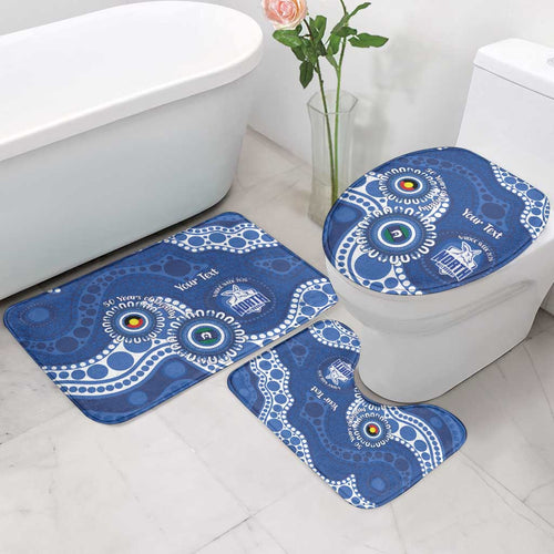 Kangaroos NAIDOC 2026 Personalised Bathroom Set 50 Years of Deadly Aboriginal Art