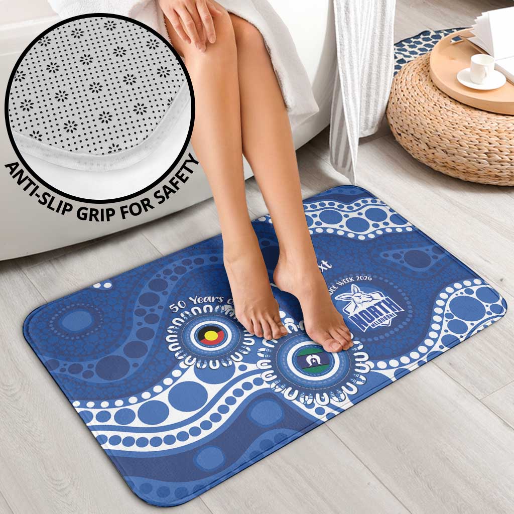Kangaroos NAIDOC 2026 Personalised Bathroom Set 50 Years of Deadly Aboriginal Art