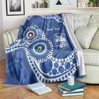 Kangaroos NAIDOC 2026 Personalised Blanket 50 Years of Deadly Aboriginal Art