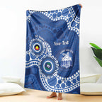 Kangaroos NAIDOC 2026 Personalised Blanket 50 Years of Deadly Aboriginal Art