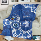 Kangaroos NAIDOC 2026 Personalised Blanket 50 Years of Deadly Aboriginal Art
