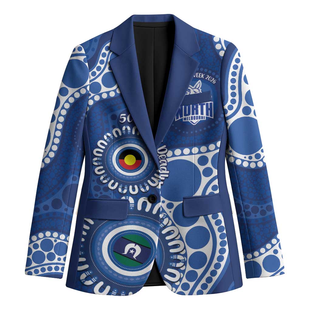 Kangaroos NAIDOC 2026 Personalised Blazer 50 Years of Deadly Aboriginal Art