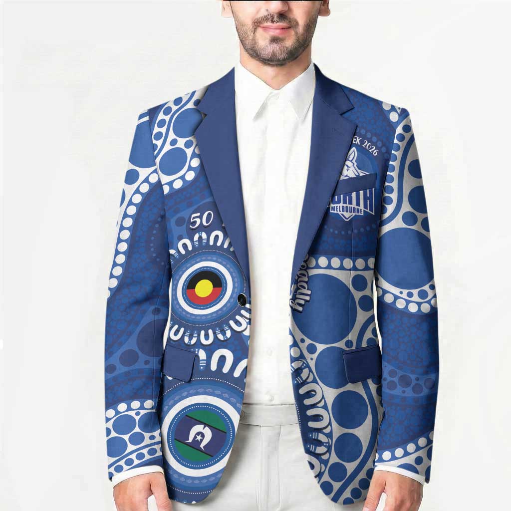 Kangaroos NAIDOC 2026 Personalised Blazer 50 Years of Deadly Aboriginal Art
