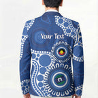 Kangaroos NAIDOC 2026 Personalised Blazer 50 Years of Deadly Aboriginal Art