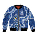 Kangaroos NAIDOC 2026 Personalised Bomber Jacket 50 Years of Deadly Aboriginal Art